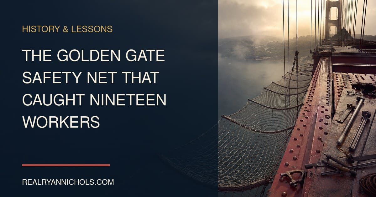 The Golden Gate Safety Net That Caught Nineteen Workers social preview