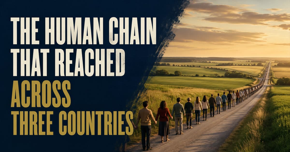 The Human Chain That Reached Across Three Countries social preview