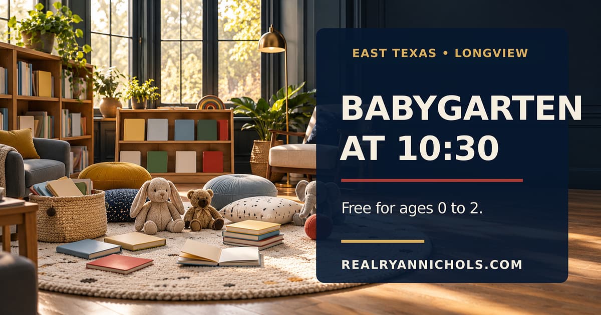 Longview’s Free Babygarten Gives Babies and Caregivers a Place to Begin social preview