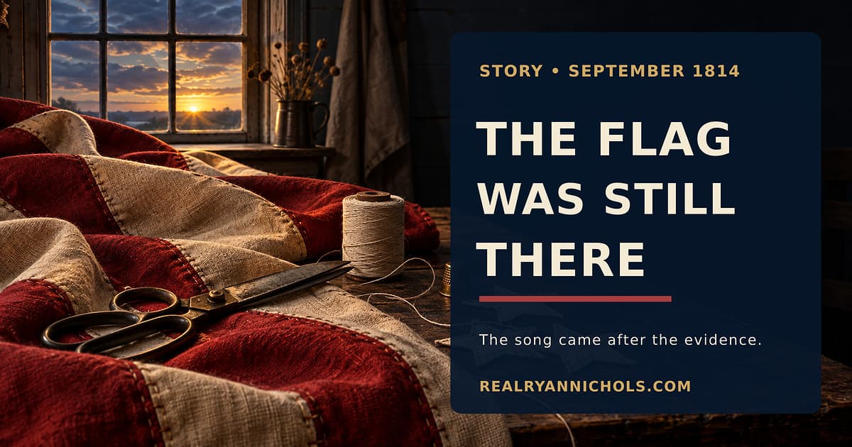 The Flag Was Still There Before the Song Had a Name social preview