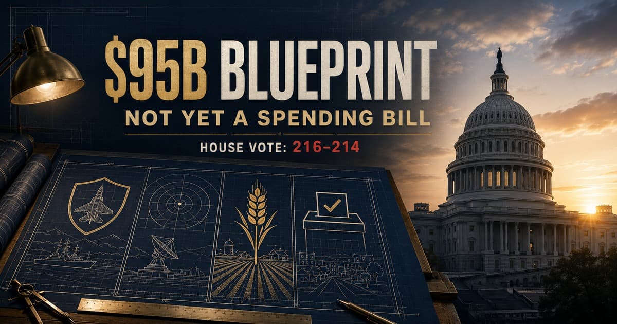 House Passes H. Con. Res. 113: What the $95 Billion Reconciliation Blueprint Actually Does social preview