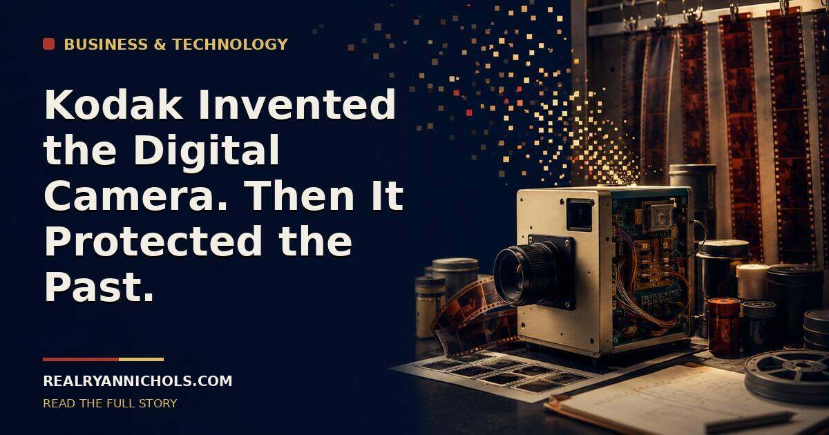 Kodak Invented the Digital Camera. Then It Protected the Past. social preview