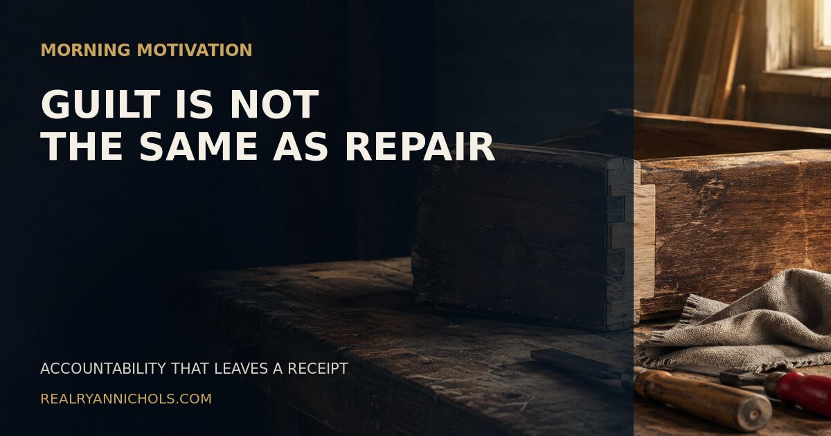 Guilt Is Not the Same as Repair social preview