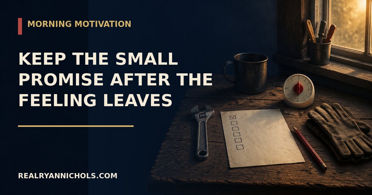 Keep the Small Promise After the Feeling Leaves social preview