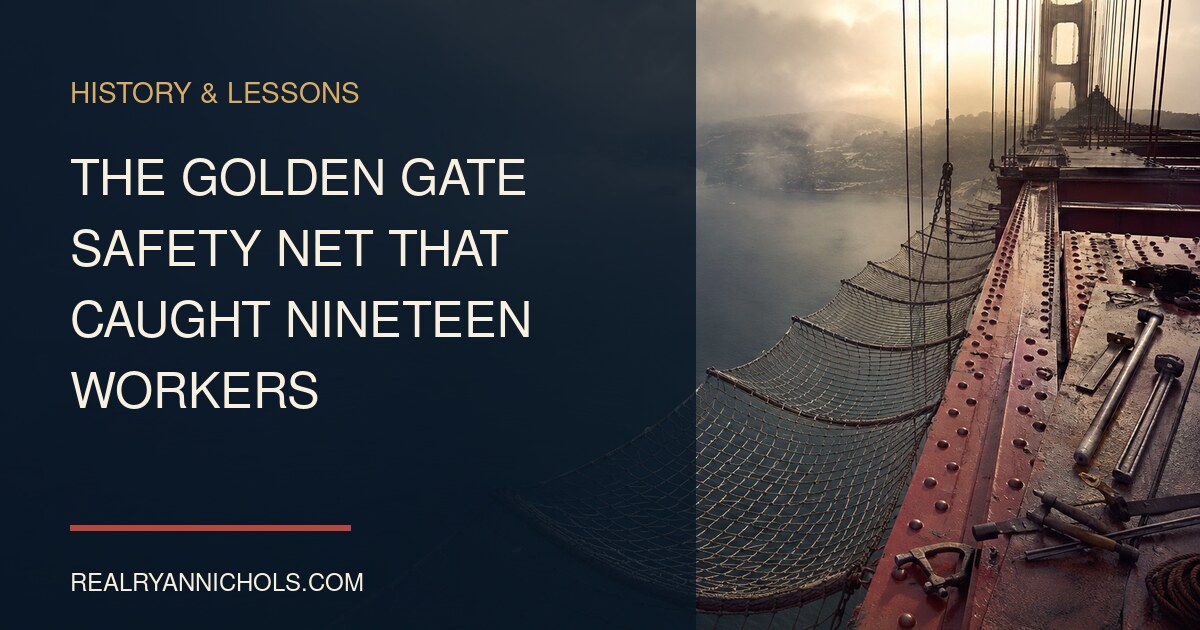 The Golden Gate Safety Net That Caught Nineteen Workers social preview