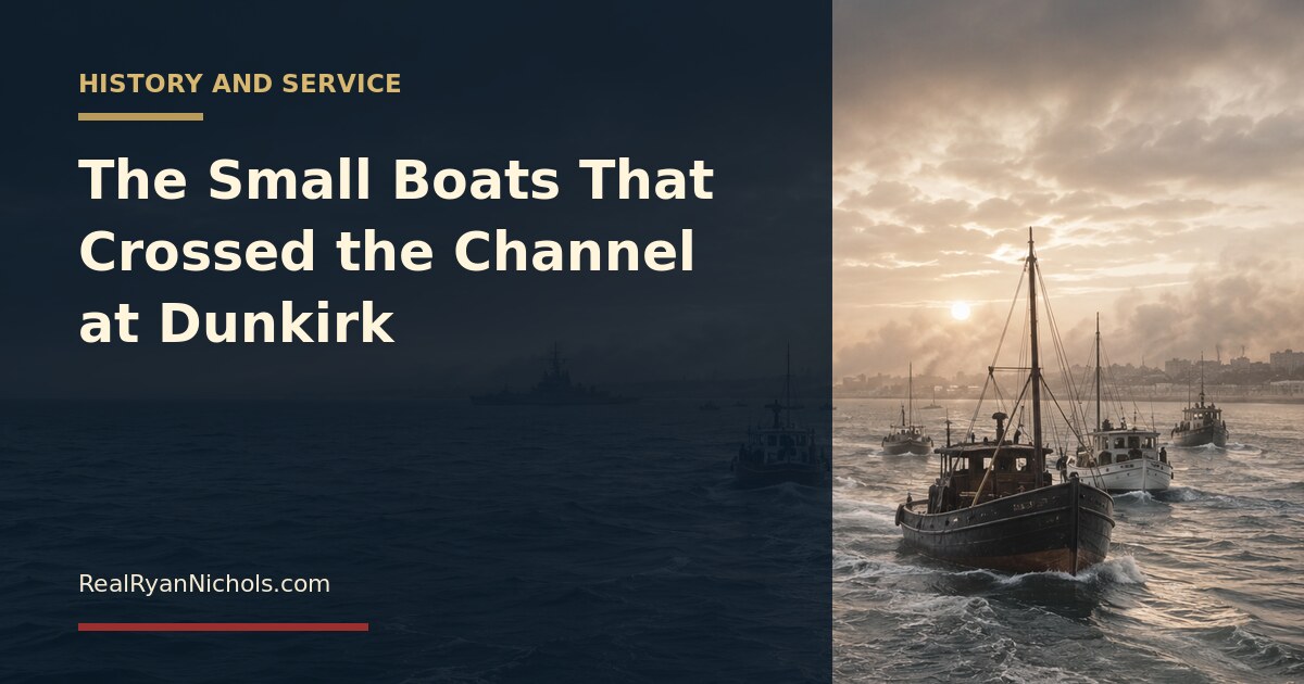 The Small Boats That Crossed the Channel at Dunkirk social preview