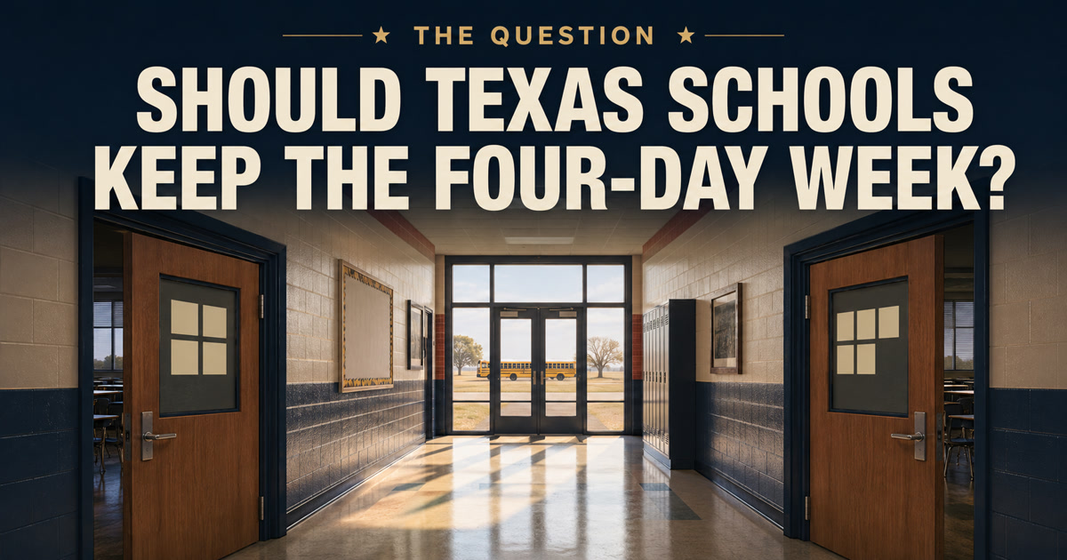 Should Texas Schools Keep the Four-Day Week? social preview