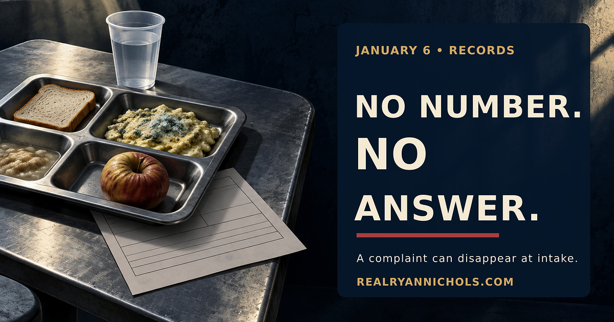 The Trays Had Rotten Food. That Grievance Never Got a Number. social preview