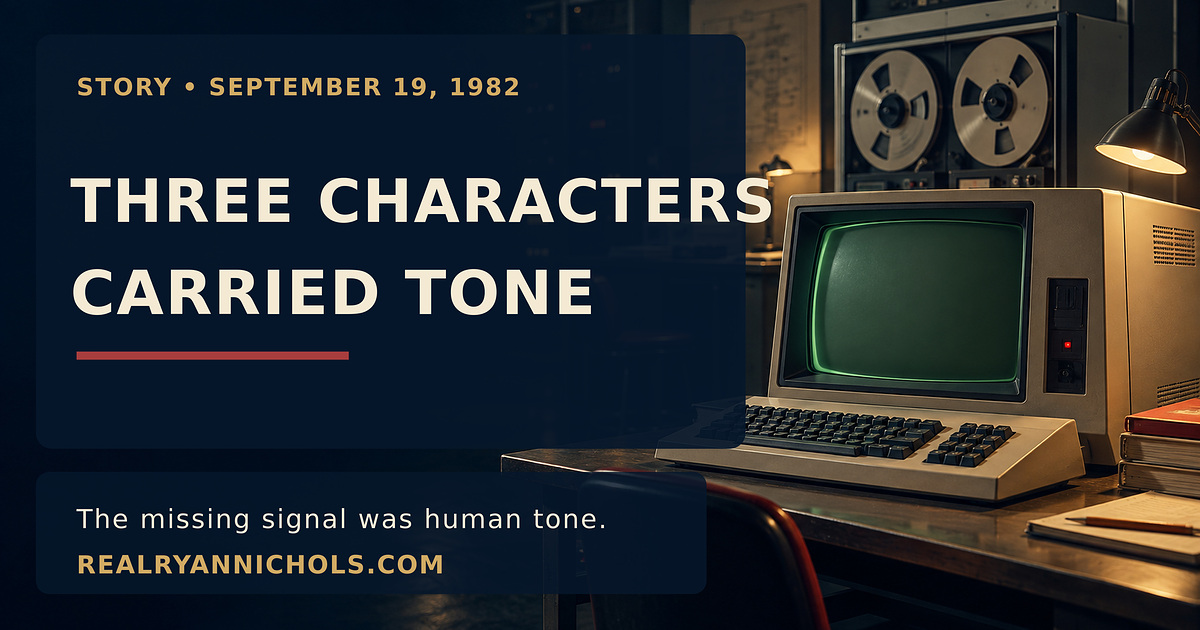 Three Characters Taught the Internet to Smile