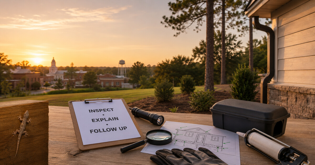 East Texas Business Spotlight: Daren Horton and Gecko Pest Control social preview