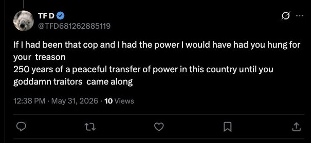 @TFD681262885119 - hung for treason